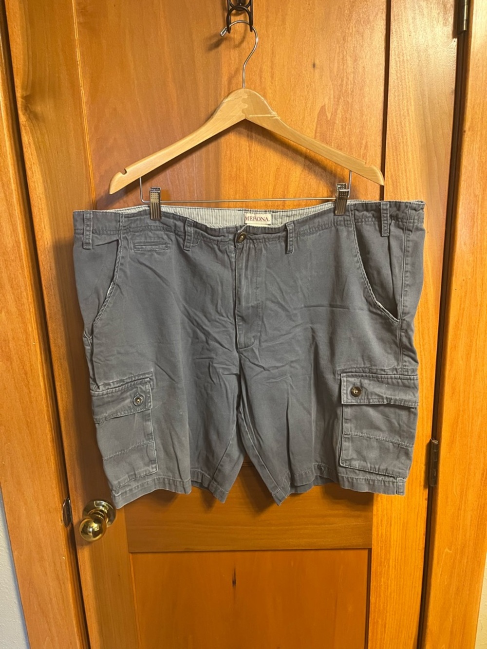 Merona Men's Blue Cargo Shorts